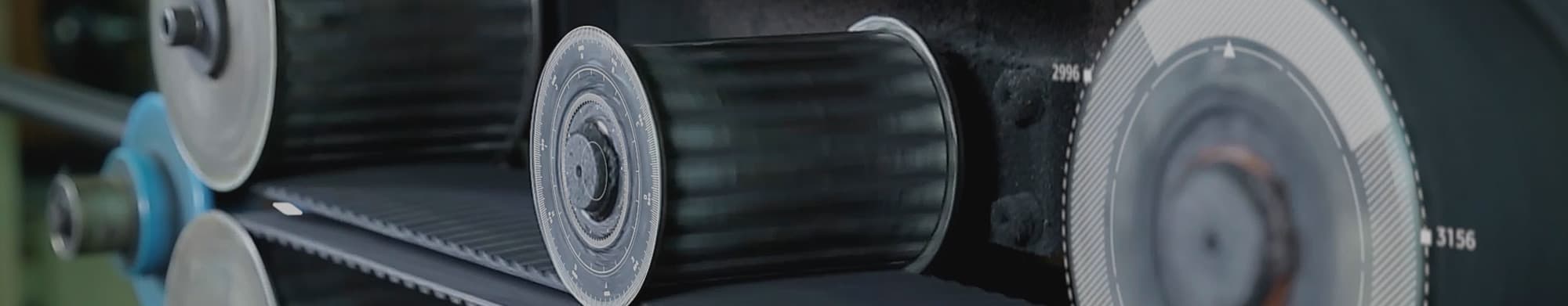 Rubber and polyurethane belts
