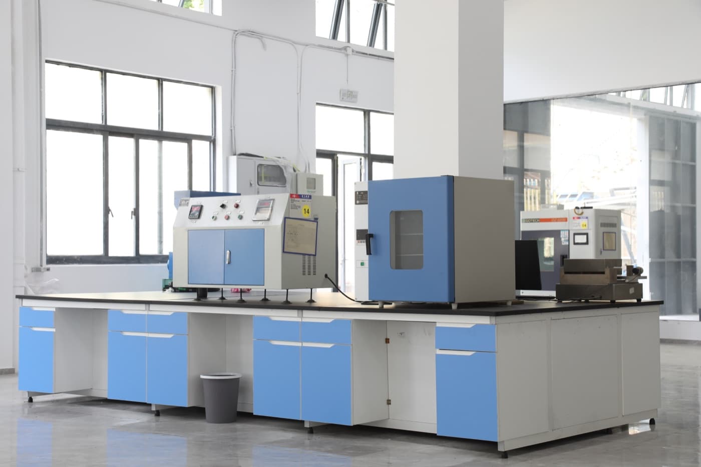 INJ quality control laboratory